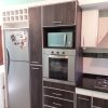 Cocina en MDF Laricina y Kenia con perfil Euro 18