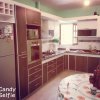 Cocina en MDF Laricina y Kenia con perfil Euro 18