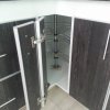 Cocina en MDF Laricina y Kenia con perfil Euro 18